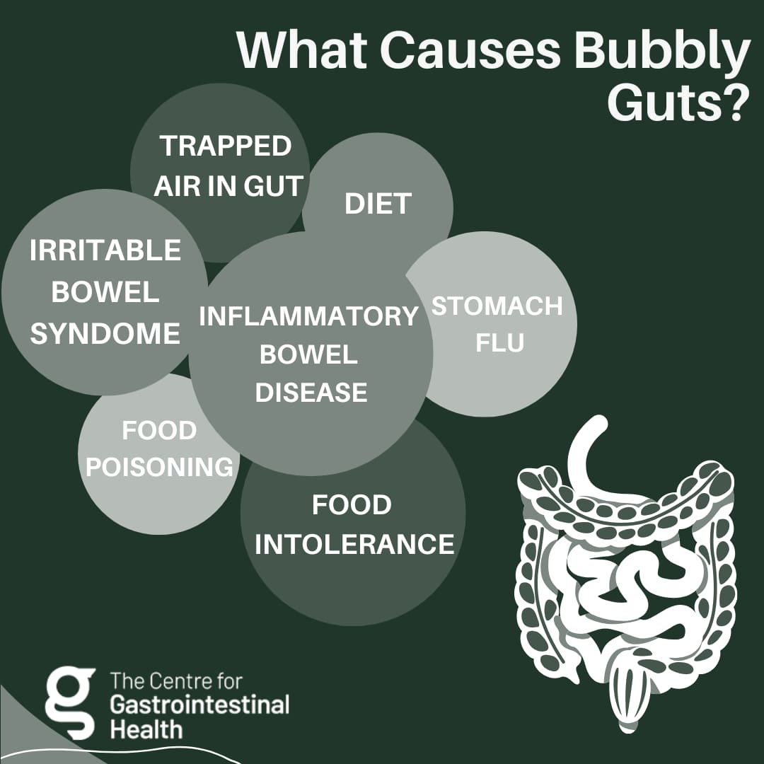 Causes of Bubbly Guts